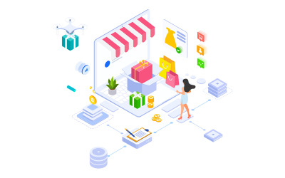E-commerce 4 - Ilustração