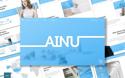 Ainu - modelo de apresentação