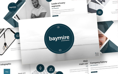 Baymire - шаблон Keynote
