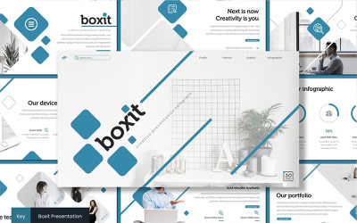 Boxit - Keynote sablon