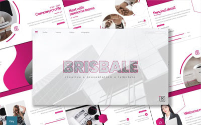 Brisbale - шаблон Keynote