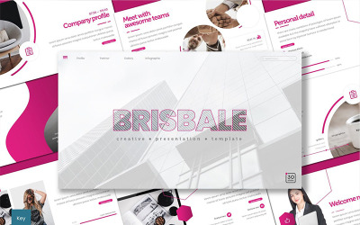 Brisbale-主题演讲模板