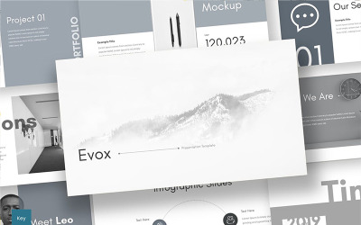Evox - Keynote-sjabloon