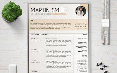 Martin Resume Template