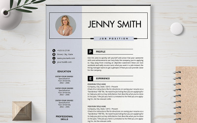 Modèle de CV Jenny