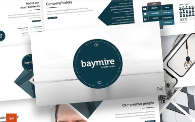 Szablon Baymire PowerPoint