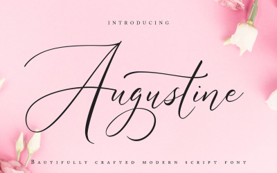 Augustine | Modern Script Betűtípus 89171