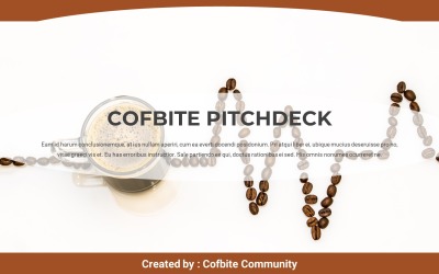 Cofbite - Kreativer Kaffee Google Slides