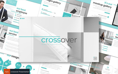 Crossover PowerPoint template