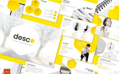 Szablon programu Desco PowerPoint