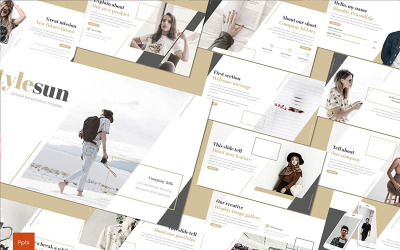 Шаблон Stylesun PowerPoint