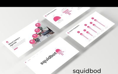Squidbod - šablona Keynote