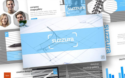 Suzzura PowerPoint template