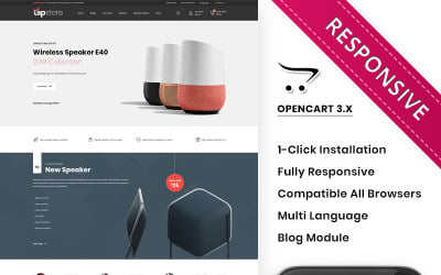 Tapstore - Le modèle OpenCart du magasin électronique