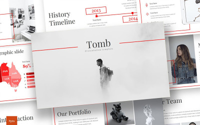 Tomb PowerPoint mall