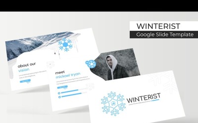 Winteristische Google Slides