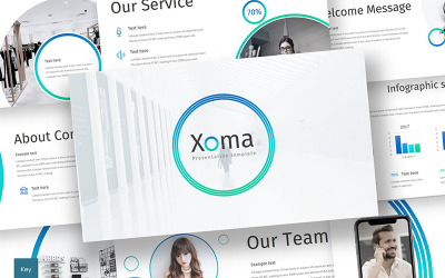 Xoma - Keynote template