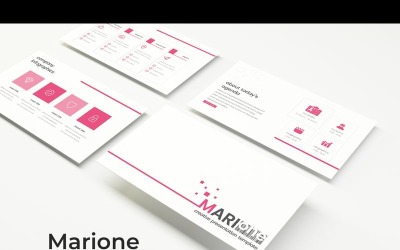 Modèle PowerPoint de Mario