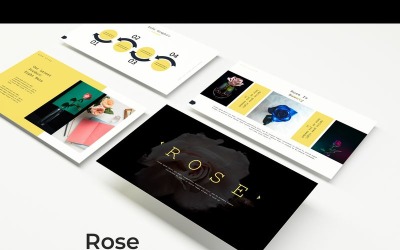 Modello di PowerPoint rosa