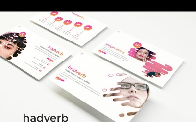 Plantilla de PowerPoint Hadverb