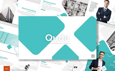 Quda PowerPoint şablonu