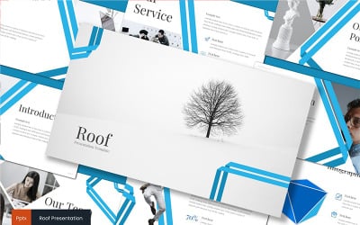 Roof PowerPoint template