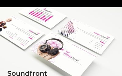 声前的PowerPoint模板