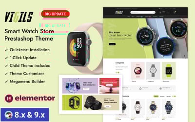 Veglie - Smart Watch Store PrestaShop Responsive Theme