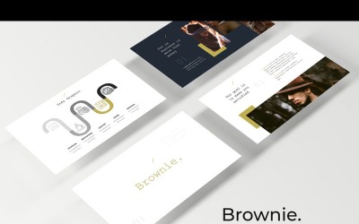 Brownie - šablona Keynote