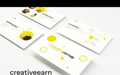 Creativeearn PowerPoint sablon