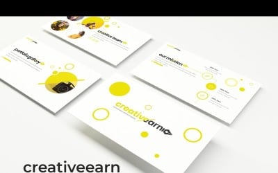 Creativeearn PowerPoint template