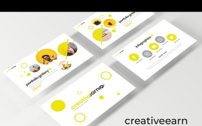Creativeearn - šablona Keynote