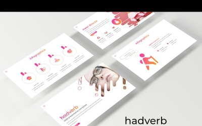 Hadverb - шаблон Keynote