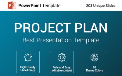 План проекту Шаблон PowerPoint