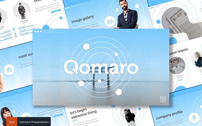 Qomaro PowerPoint template
