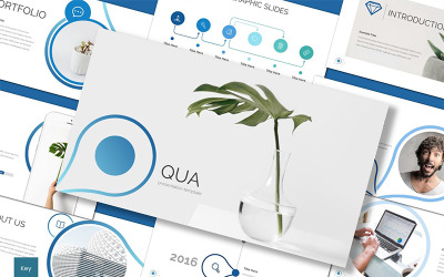 Qua - szablon Keynote
