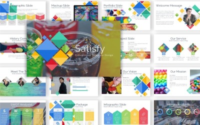 Satisfy Presentation Keynote Template #89474