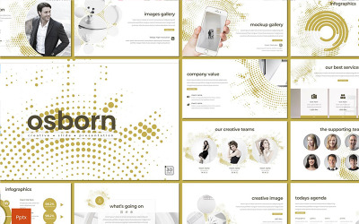 Szablon Osborn PowerPoint