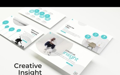 Szablon programu Creative Insight PowerPoint