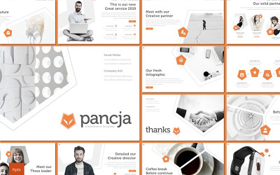Szablon programu Pancja PowerPoint