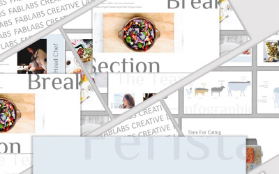Template Keynote #89467 "Ferista - Keynote template"