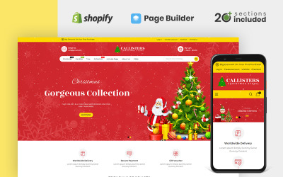 Callisters Gift Store Shopify Theme