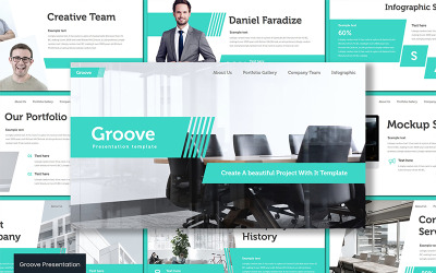 Groove PowerPoint template