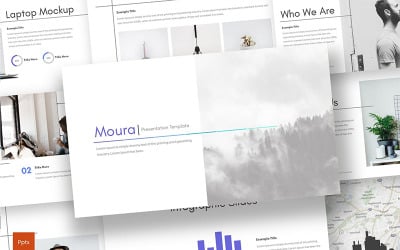 Moura PowerPoint template