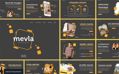 Szablon Mevla PowerPoint