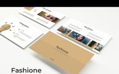 Modelo de PowerPoint de moda