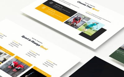 Sporty PowerPoint template