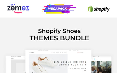 Szablony Sklep z butami Motyw Shopify
