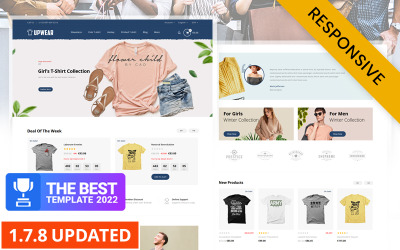 Upwear - TShirts Store PrestaShop Duyarlı Teması