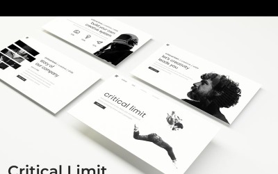 Critical limit PowerPoint template